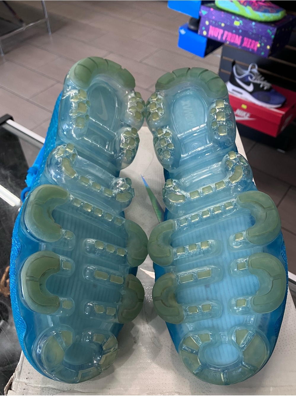 Nike Air VaporMax Blue Orbit Size 12 - Picture 7 of 9